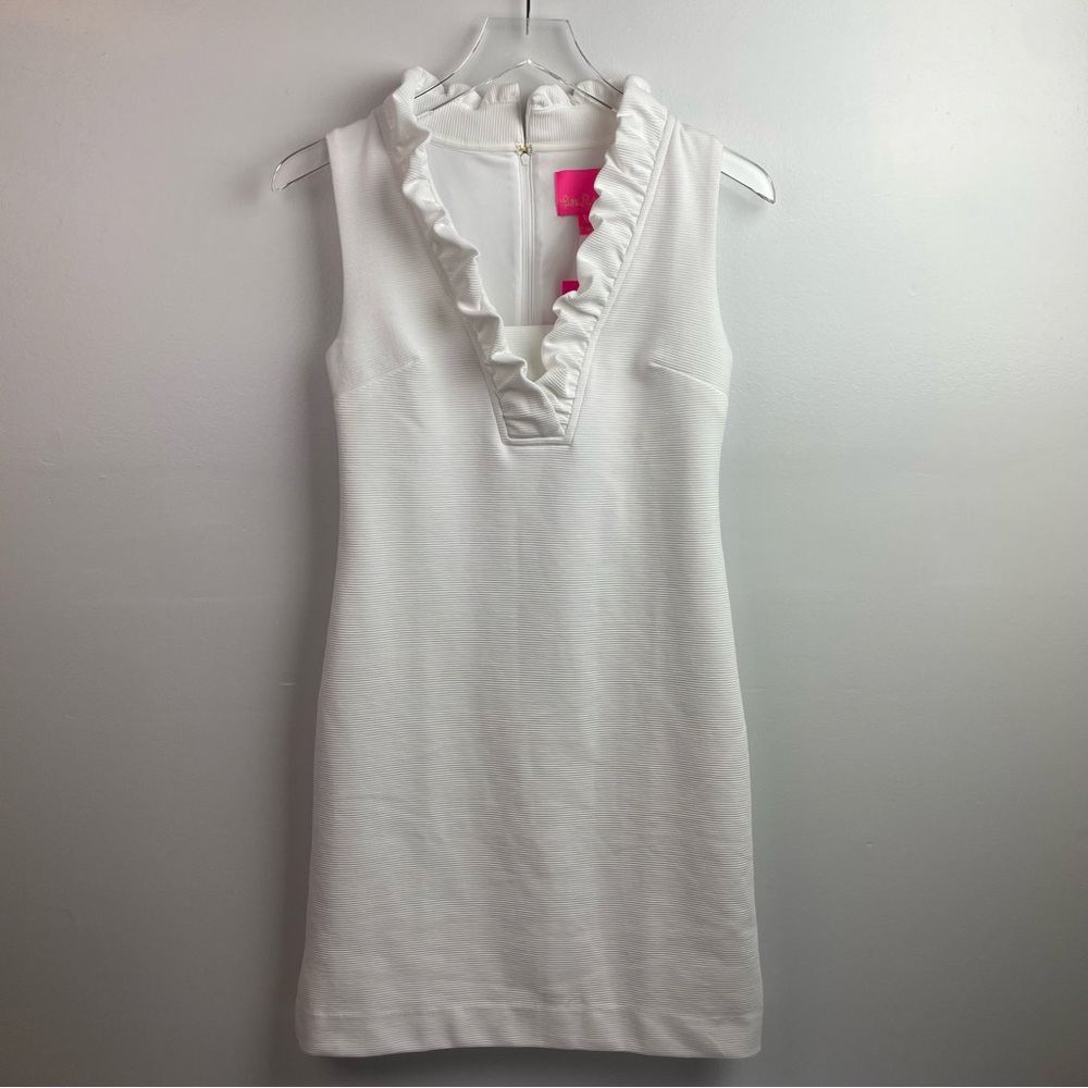 Lilly Pulitzer White Tisbury Shoft Dress NWT - Picture 4 of 12